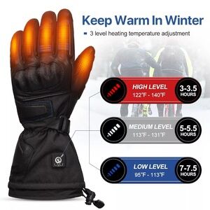 SAVIOR HEATED MOTORCYCLE GLOVES